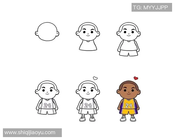 可爱篮球明星简笔画教程轻松绘制你心中的篮球偶像 可爱篮球明星简笔画教程轻松绘制你心中的篮球偶像
